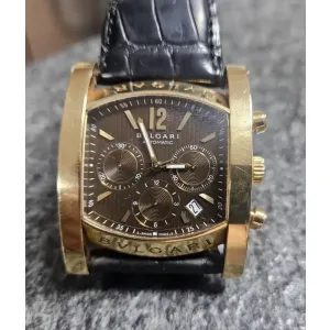 불가리 아시오마 크로노 48mm 로즈골드 한정판 99/16